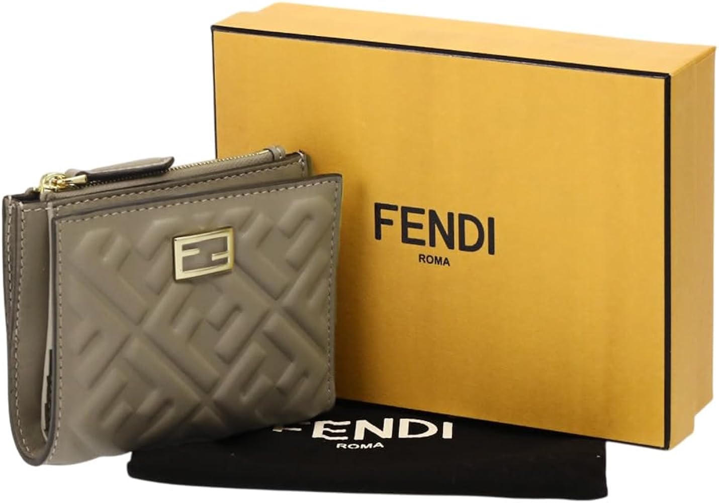 Amazon | [フェンディ] 財布 レディース 二つ折り スリムバゲット